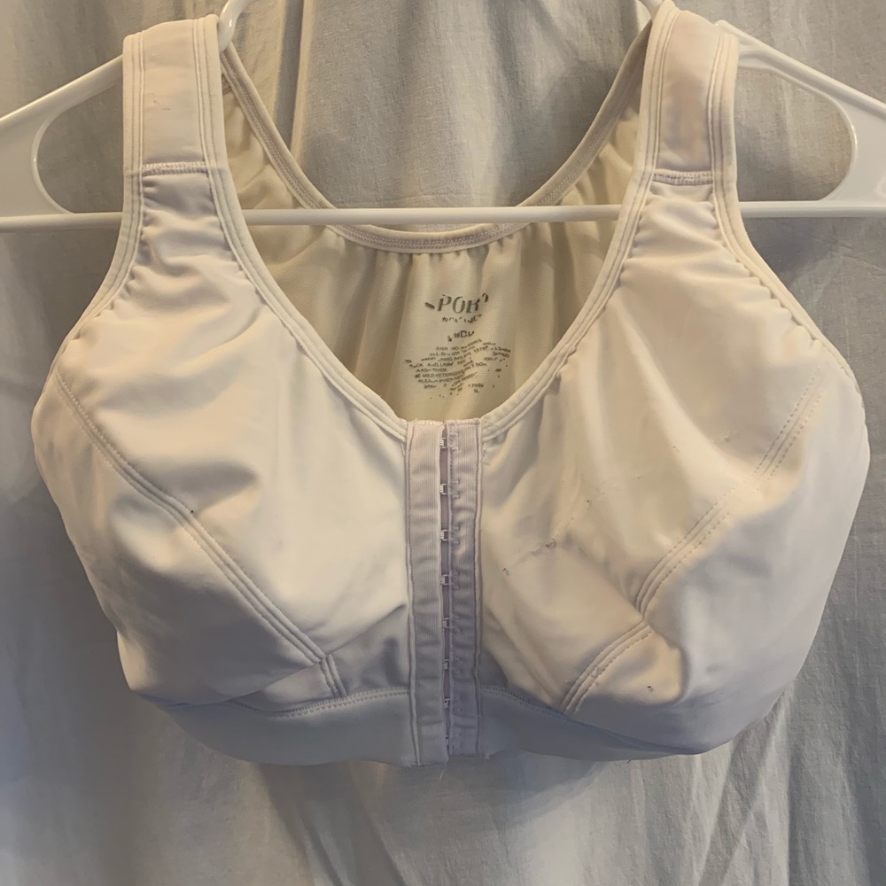 Surgical sports bra 36C